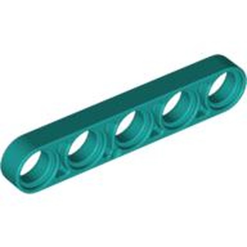 LEGO 32017 Technic, Liftarm Thin 1 x 5 in Dark Turquoise - Authentic LEGO Part