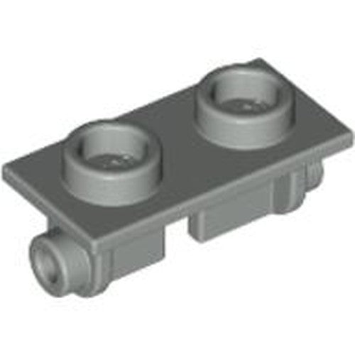 LEGO 3938 Hinge Brick 1 x 2 Top Plate in Light Gray - Authentic LEGO Part