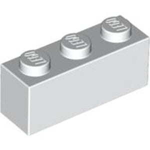 LEGO 3622 Brick 1 x 3 in White - Authentic LEGO Part