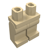 LEGO 970c00 Hips  and Legs Plain in Tan - Authentic LEGO Part