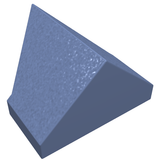 LEGO 3049b Slope 45 2 x 1 Double / Inverted without Bottom Tube or Bottom Stud Holder in Sand Blue - Authentic LEGO Part