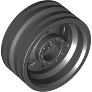 LEGO 56904 Wheel 30mm D. x 14mm in Black - Authentic LEGO Part