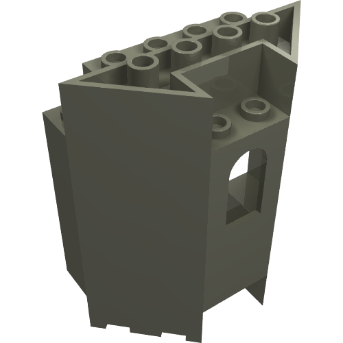 LEGO 30100 Panel 3 x 6 x 6 Double Wall with Window - Main Product Image