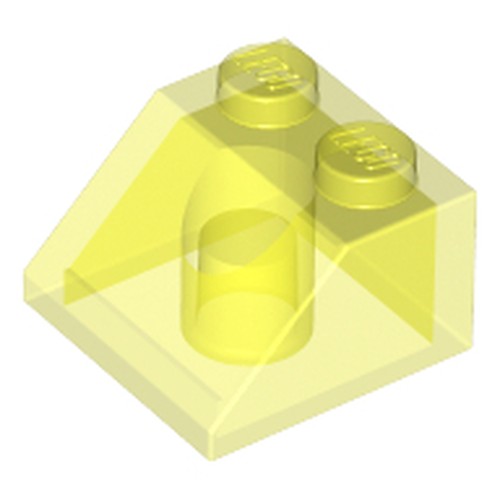 LEGO 3039 Slope 45 2 x 2 in Trans-Neon Green - Authentic LEGO Part