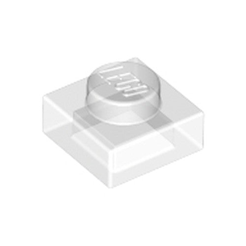 LEGO 3024 Plate 1 x 1 in Trans-Clear - Authentic LEGO Part