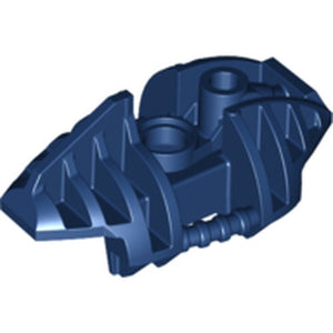 LEGO 53566 Bionicle Piraka Leg Upper Section Cover in Dark Blue - Authentic LEGO Part