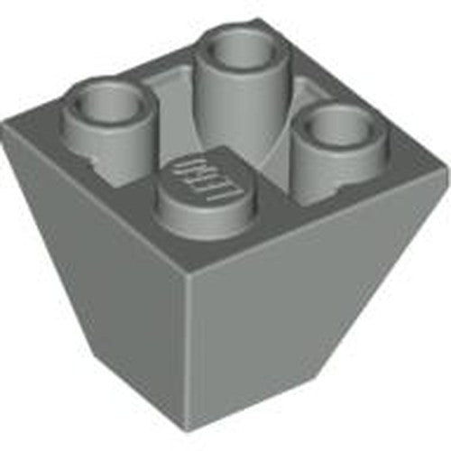 LEGO 3676 Slope, Inverted 45 2 x 2 Double Convex in Light Gray - Authentic LEGO Part