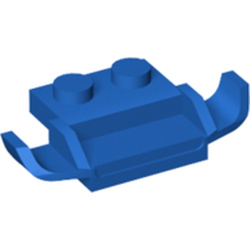 LEGO 50949 Plate, Modified 1 x 2 with Racers Car Grille in Blue - Authentic LEGO Part