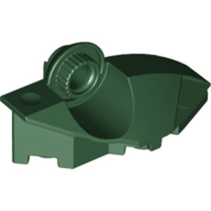 LEGO 47430 Large Figure Foot with Rotation Joint Ball Half Vertical in Dark Green - Authentic LEGO Part