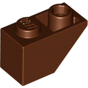 LEGO 3665 Slope, Inverted 45 2 x 1 in Reddish Brown - Authentic LEGO Part
