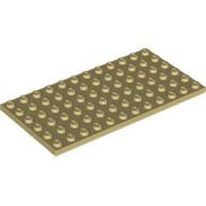 LEGO 3028 Plate 6 x 12 in Tan - Authentic LEGO Part