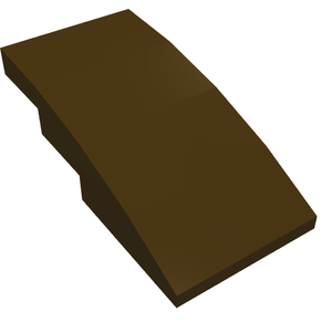 LEGO 93606 Slope, Curved 4 x 2 in Dark Brown - Authentic LEGO Part