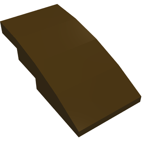LEGO 93606 Slope, Curved 4 x 2 in Dark Brown - Authentic LEGO Part