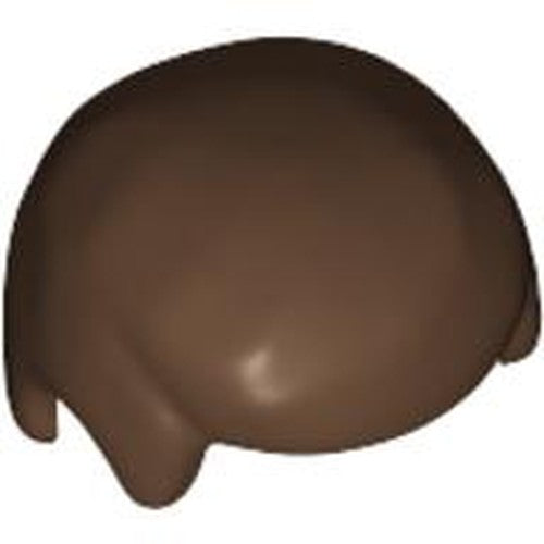 LEGO 3901 Minifigure, Hair Male Smooth in Brown - Authentic LEGO Part