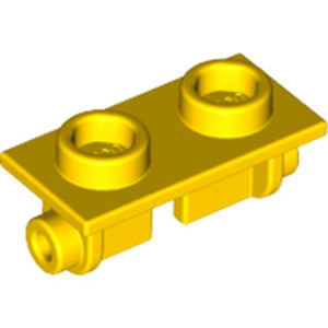 LEGO 3938 Hinge Brick 1 x 2 Top Plate in Yellow - Authentic LEGO Part