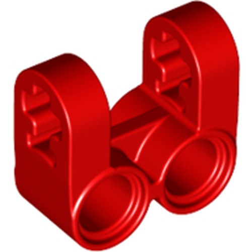 LEGO 41678 Technic, Axle and Pin Connector Perpendicular Double Split in Red - Authentic LEGO Part