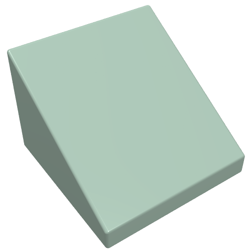 LEGO 54200 Slope 30 1 x 1 x 2/3 in Sand Green - Authentic LEGO Part