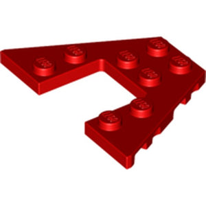 LEGO 47407 Wedge, Plate 4 x 6 in Red - Authentic LEGO Part
