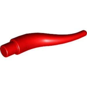LEGO 13564 Cattle Horn, Long in Red - Authentic LEGO Part