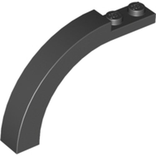 LEGO 6060 Arch 1 x 6 x 3 1/3 Curved Top in Black - Authentic LEGO Part