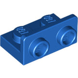 LEGO 99780 Bracket 1 x 2 - 1 x 2 Inverted in Blue - Authentic LEGO Part