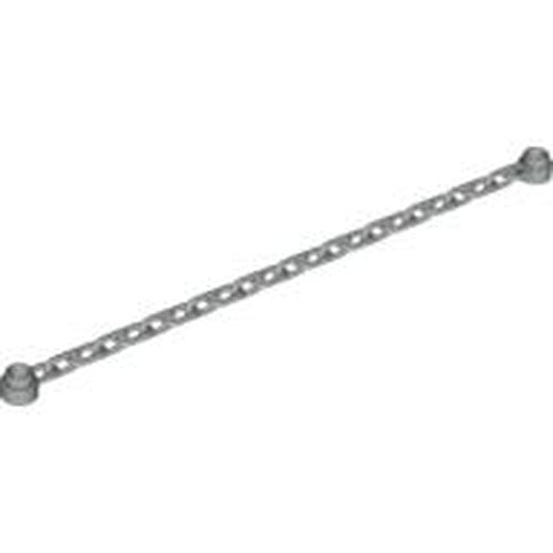 LEGO 30104 Chain 21 Links (16-17L) in Light Gray - Authentic LEGO Part