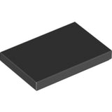 LEGO 26603 Tile 2 x 3 in Black - Authentic LEGO Part