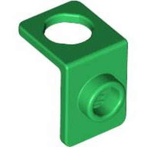 LEGO 42446 Minifigure Neck Bracket with Back Stud - Thin Back Wall in Green - Authentic LEGO Part