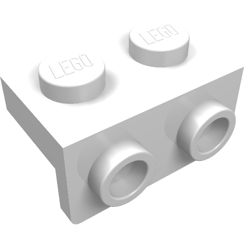 LEGO 99781 Bracket 1 x 2 - 1 x 2 in White - Authentic LEGO Part