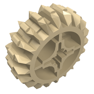 LEGO 32269 Technic, Gear 20 Tooth Double Bevel in Tan - Authentic LEGO Part