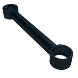 LEGO 2739a Technic, Link 1 x 6 without Stoppers in Black - Authentic LEGO Part
