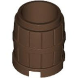 LEGO 2489 Container, Barrel 2 x 2 x 2 in Brown - Authentic LEGO Part