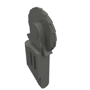 LEGO 30194 Minifigure, Utensil Tool Circular Blade Saw in Dark Bluish Gray - Authentic LEGO Part