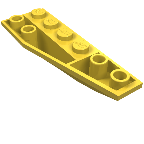 LEGO 41764 Wedge 6 x 2 Inverted Right in Yellow - Authentic LEGO Part