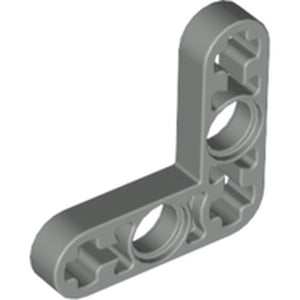 LEGO 32056 Technic, Liftarm, Modified Bent Thin L-Shape 3 x 3 in Light Gray - Authentic LEGO Part