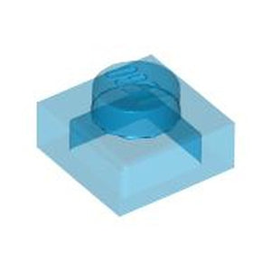 LEGO 3024 Plate 1 x 1 in Trans-Dark Blue - Authentic LEGO Part