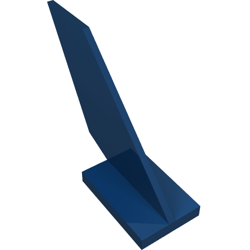 LEGO 6239 Tail Shuttle in Dark Blue - Authentic LEGO Part