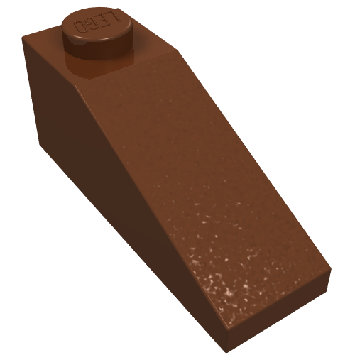 LEGO 4286 Slope 33 3 x 1 in Reddish Brown - Authentic LEGO Part