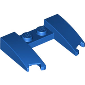 LEGO 11291 Wedge 3 x 4 x 2/3 Curved with Cutout in Blue - Authentic LEGO Part
