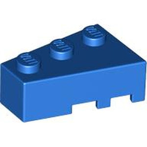 LEGO 6565 Wedge 3 x 2  Left in Blue - Authentic LEGO Part