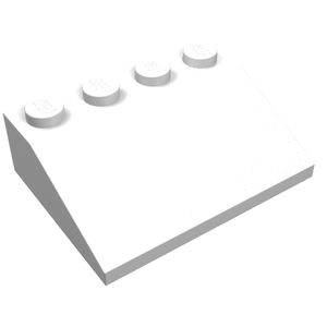 LEGO 3297 Slope 33 3 x 4 in White - Authentic LEGO Part