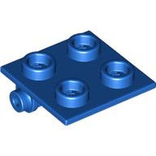 LEGO 6134 Hinge Brick 2 x 2 Top Plate in Blue - Authentic LEGO Part
