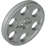 LEGO 4185 Technic Wedge Belt Wheel (Pulley) in Light Gray - Authentic LEGO Part