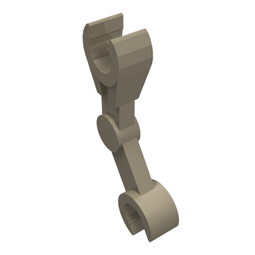 LEGO 30377 Arm Mechanical, Battle Droid in Dark Tan - Authentic LEGO Part