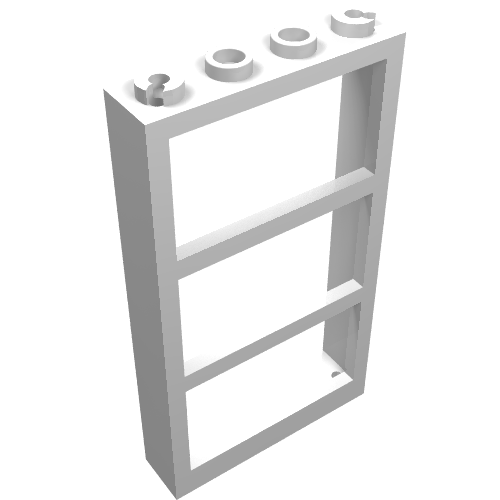LEGO 57894 Window 1 x 4 x 6 with 3 Panes - Main Product Image