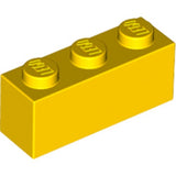 LEGO 3622 Brick 1 x 3 in Yellow - Authentic LEGO Part