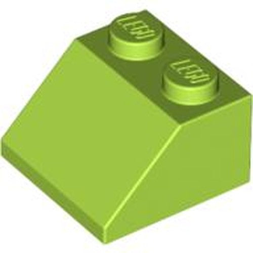 LEGO 3039 Slope 45 2 x 2 in Lime - Authentic LEGO Part
