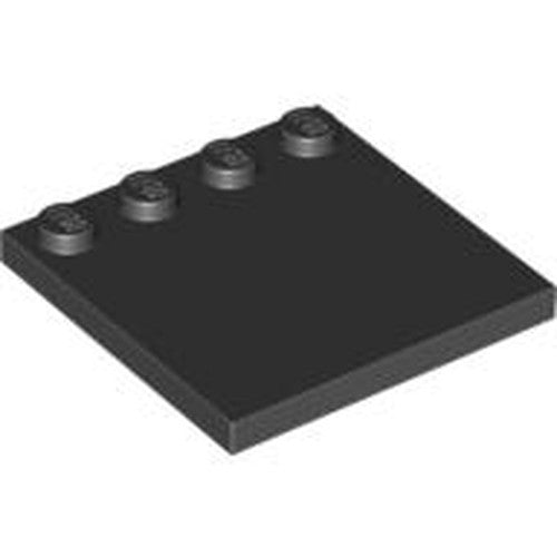 LEGO 6179 Tile, Modified 4 x 4 with Studs on Edge in Black - Authentic LEGO Part