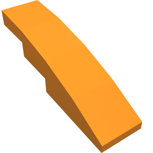 LEGO 61678 Slope, Curved 4 x 1 in Orange - Authentic LEGO Part