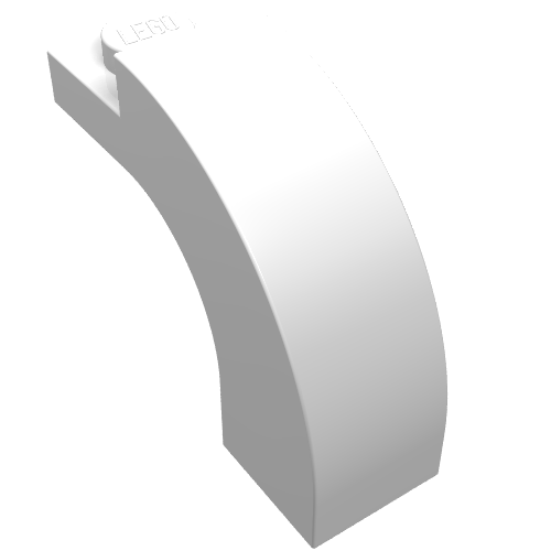 LEGO 6005 Arch 1 x 3 x 2 Curved Top in White - Authentic LEGO Part